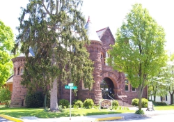 Outside view of AME Library