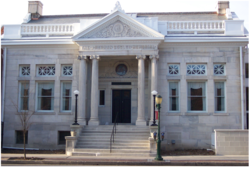 Exterior of Bosler Memorial Library