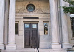 old building front door