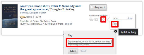 Tag example