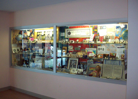 Front Lobby Display Case example