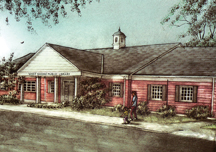 Outside photo of current library