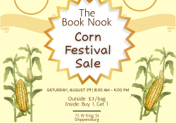The Book Nook Corn Festival Sale