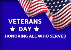 Veterans Day Honoring All Who Servied