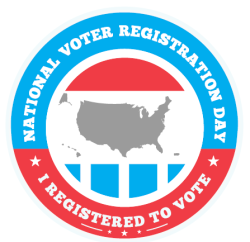 I Registered to Vote Sticker