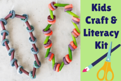 Image of homemade necklaces for kids