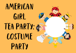 american girl costume tea party