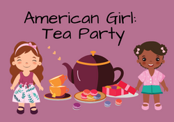 American Girl Tea Party
