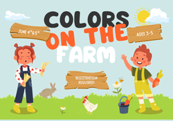 Colors on the farm mini camp image