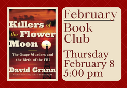 February Book Club - Killers of the Flower Moon
