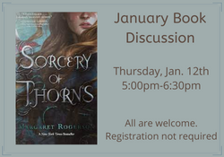 January Book Club Sorcery of Thorns