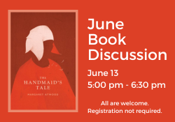 June Book Discussion "The Handmaid's Tale" by Margaret Atwood