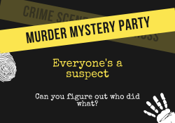 teen murder mystery party