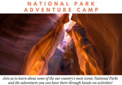 national park adventure camp