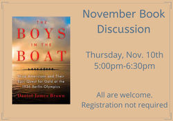 November Book Club Boys in the Boat