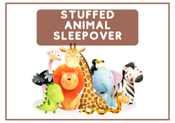 stuffed animal sleepover