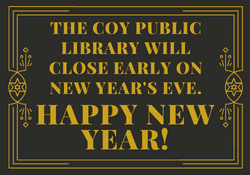 Closing Early on New Year's Eve