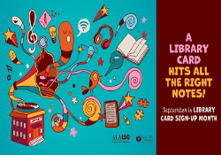 Library Card Sign-Up Month
